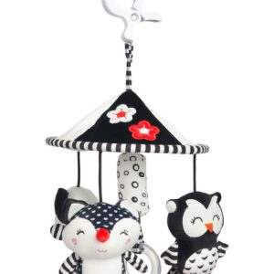BLACK&WHITE STROLLER CAROUSEL FOX