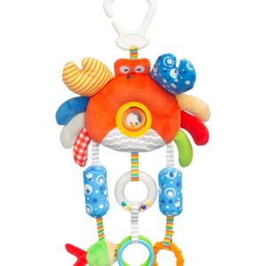 COLORFUL TRAVEL TOY CRAB