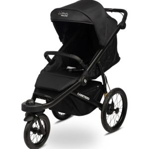 LIMA DELUXE BLACK STROLLER