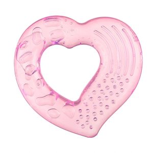 A0355 Water filled teether heart