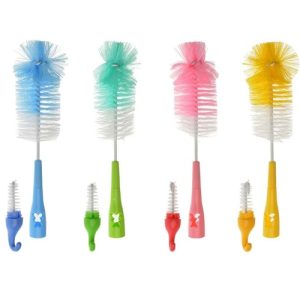 A0338 Bottle, cups and teat brush bear