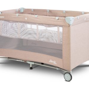 TRAVEL COT BASIC PLUS BEIGE