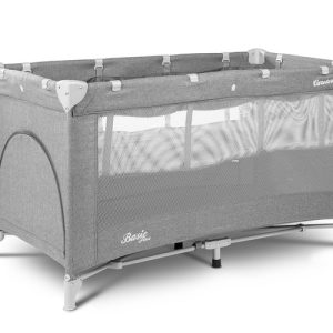 TRAVEL COT BASIC PLUS GREY