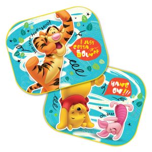 9305 CAR SHADES POOH AND TIGGER 2PCS 44/35