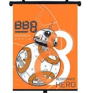9320 CAR SHADE STAR WARS 1PC. 36x45