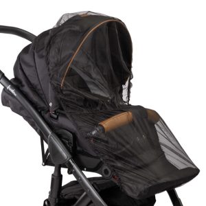 Universal black mosquito net for strollers