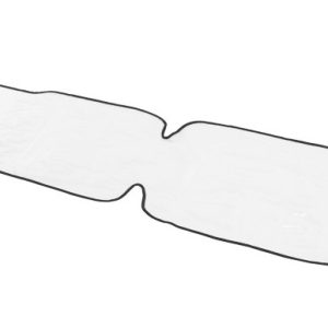 Protective foil under the car seat