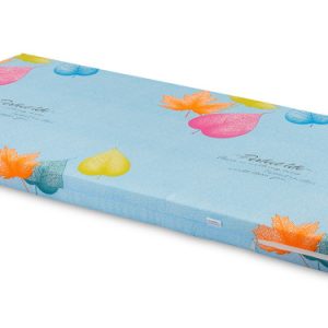 Cot Insert – leaves blue 120 x 60