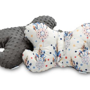 Butterfly Pillow – dream catchers graphite