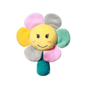 609 RAINBOW FLOWER RATTLE BabyOno