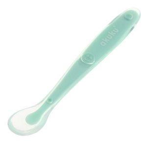 A0416 Silicone spoon green