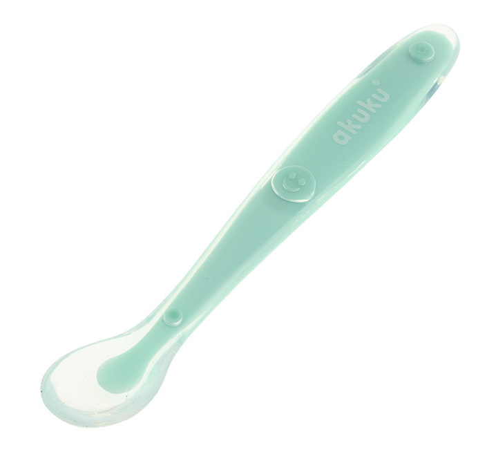 A0416 Silicone spoon green