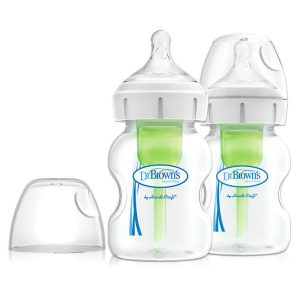 WB52600 5 oz/150 ml PP Wide-Neck Options+ Bottle, 2-Pack