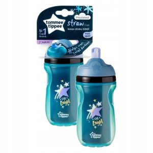 470232 BOY STRAW BOTTLE 260 ML. 12 + Tommee Tippee