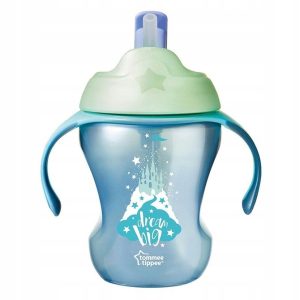 470133 no-spill BOY STRAW MUG 230 ML. 6 + Tommee Tippee