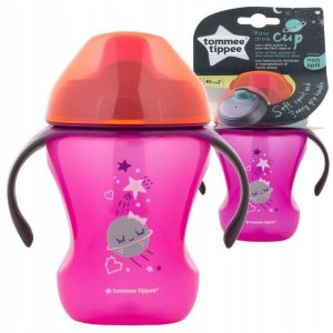 471093 GIRL NON-spillMUG 230ML Tommee Tippee
