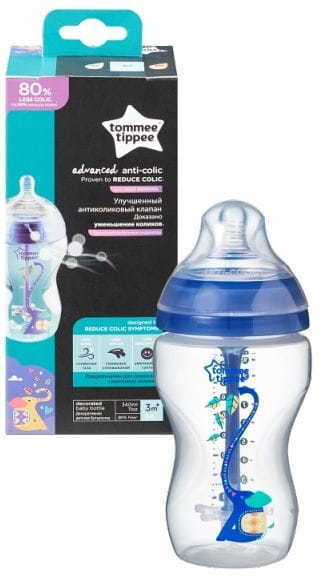225788 BOTTLE 340 ML. Anti-colic BOY ADVANCE Tommee Tippee
