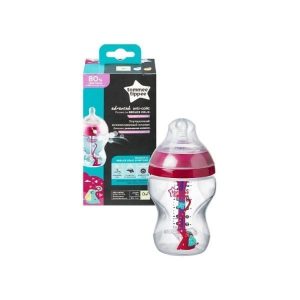 225764 BOTTLE 260 ML. anti colic GIRL ADVANCED Tommee Tippee