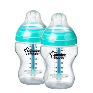 225252 BOTTLE 2 X 260 ML. A/KOL ADVANCED Tommee Tippee