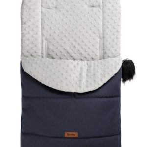 Husky Romper Bag – navy blue/light grey