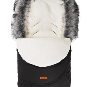 Eskimo Romper Bag – black/polar fleece