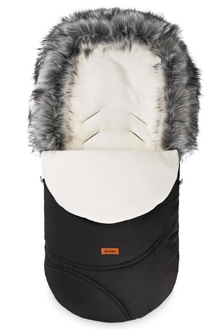 Eskimo Romper Bag – black/polar fleece