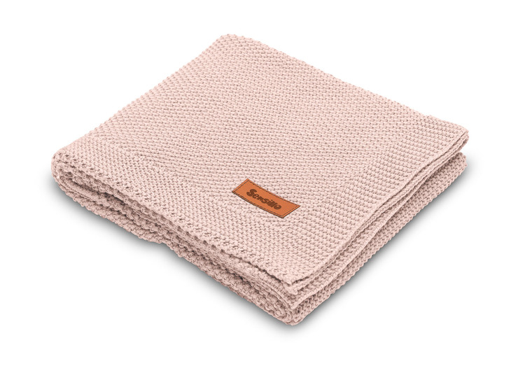 Knitted Blanket – pink