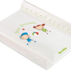 STIFFENED CHANGING PAD - TRUE FRIENDS - KIDS BEIGE 70 CM