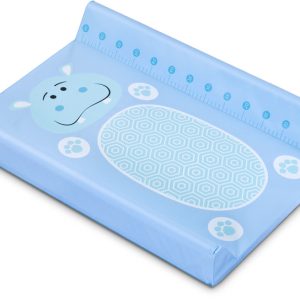 Soft Changing Pad - Animals Hippo blue 70 cm