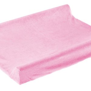 Terry Changing Pad Cover – light pink