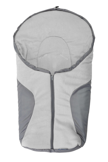Carrier seat sleeping bag – graphite/grey polar