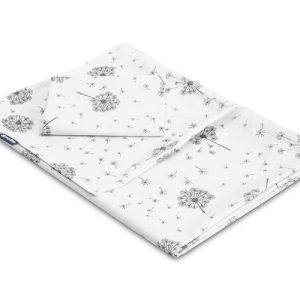 2-pieces 100×135 cm Bed SHEETS – dandelion white