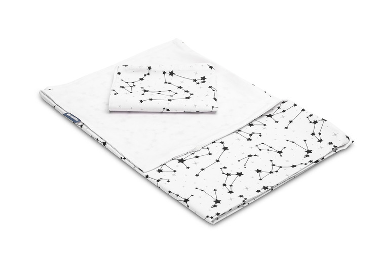 2-pieces 100×135 cm Bed – constellation white