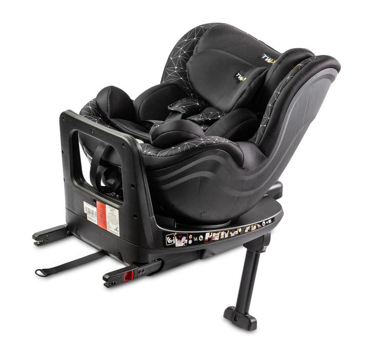 CAR SEAT TWISTY I-SIZE 0-18 KG ISOFIX BLACK