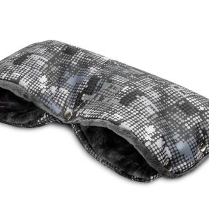 Pushchair Muff – dots graphite