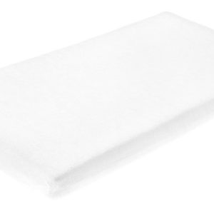 Frotte bed sheet with elastic band – white 120x60