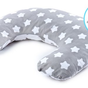 Pillow for Feeding – stars grey