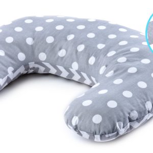 Pillow for Feeding – peas grey