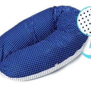 XL Pregnancy Pillow peas navy