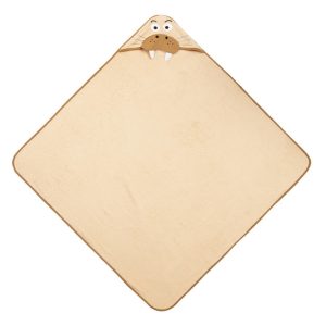 WATERFRIENDS BATH COVER 100x100 WALRUS BEIGE