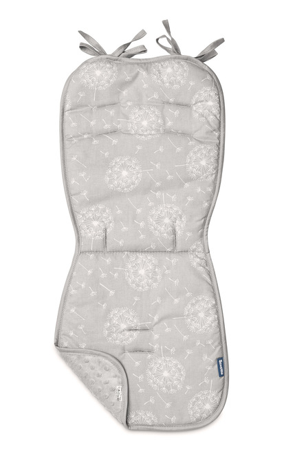 PUSHCHAIR BASIC LINER - DANDELIONS GREY