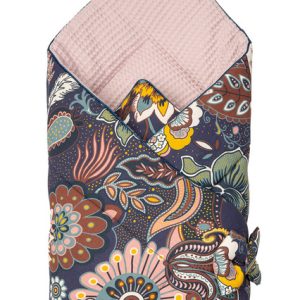 Baby Wrap/Baby Bunting Waffle – boho dusty rose