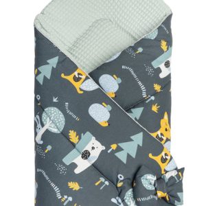 Baby Wrap/Baby Bunting Waffle – clearing mint