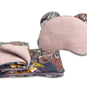 Waffle set – boho dusty rose