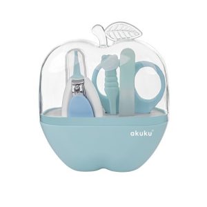 A0043 Baby care set APPLE CASE BLUE