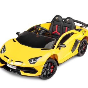 BATTERY RIDE-ON VEHICLE LAMBORGHINI YELLOW