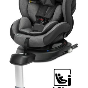 CAR SEAT RIO I-SIZE (40-105cm) 0-22 KG GREY
