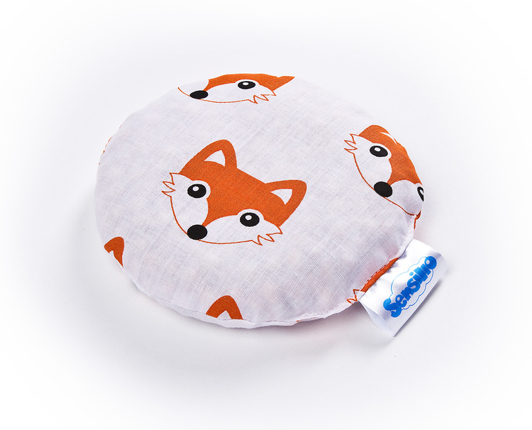 hot water bottle With Cherry Stones – foxes 15cm