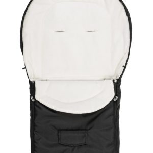 Romper Bag for Pushchair– black polar fleece (95x40)