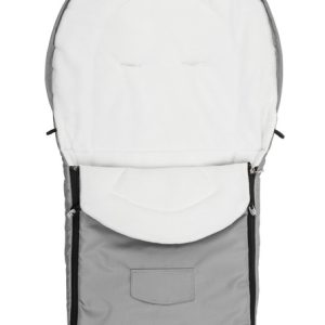 Romper Bag for Pushchair– light grey polar fleece (95x40)